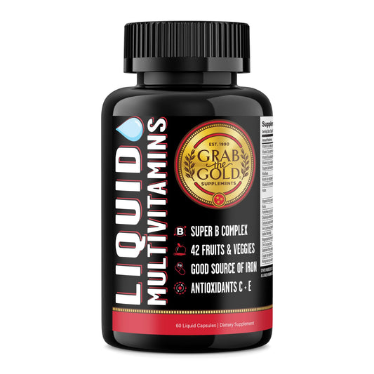 Cápsulas multivitamínicas líquidas Grab The Gold