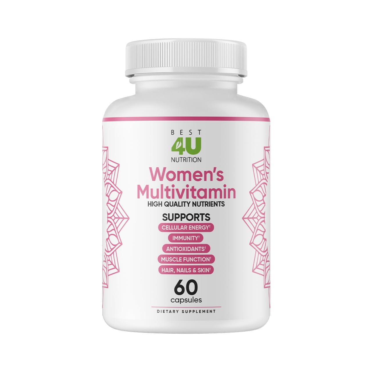 Cápsulas multivitamínicas para mujeres de BEST 4U 60 unidades