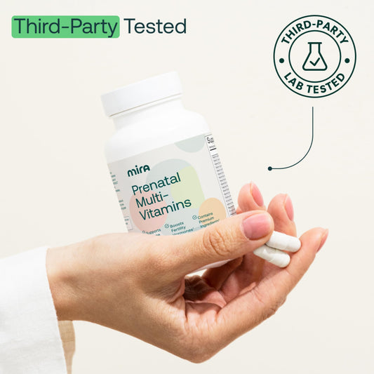Cápsulas multivitamínico prenatal MIRA