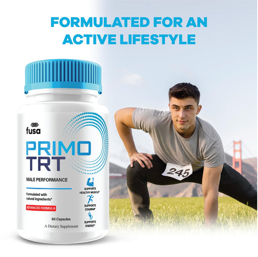 Cápsulas de multivitamínico Primo TRT apoyo a la salud integral