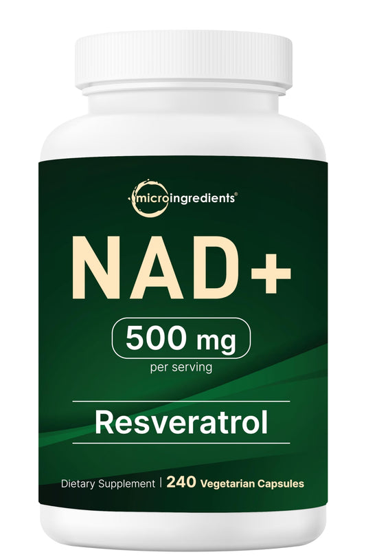 Cápsulas de NAD+ con resveratrol para energía y vitalidad