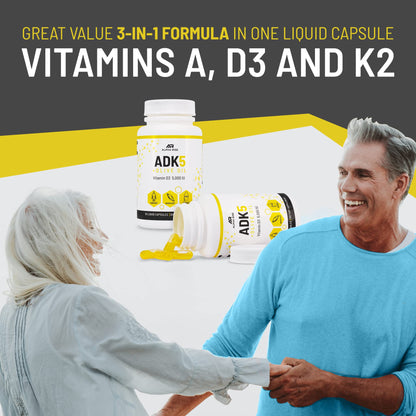 Cápsulas naturales apoyo próstata Alpha Rise ADK 5