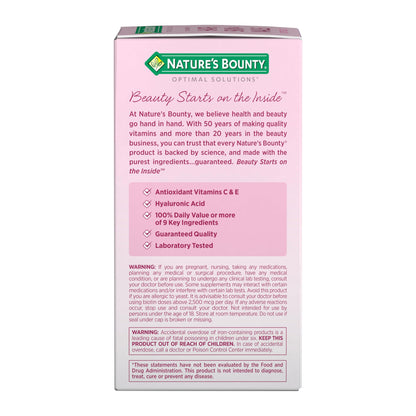 Cápsulas Nature's Bounty para uñas saludables