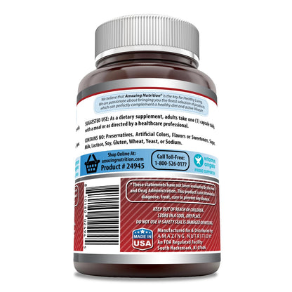 Cápsulas de niacina 250mg Amazing Formulas