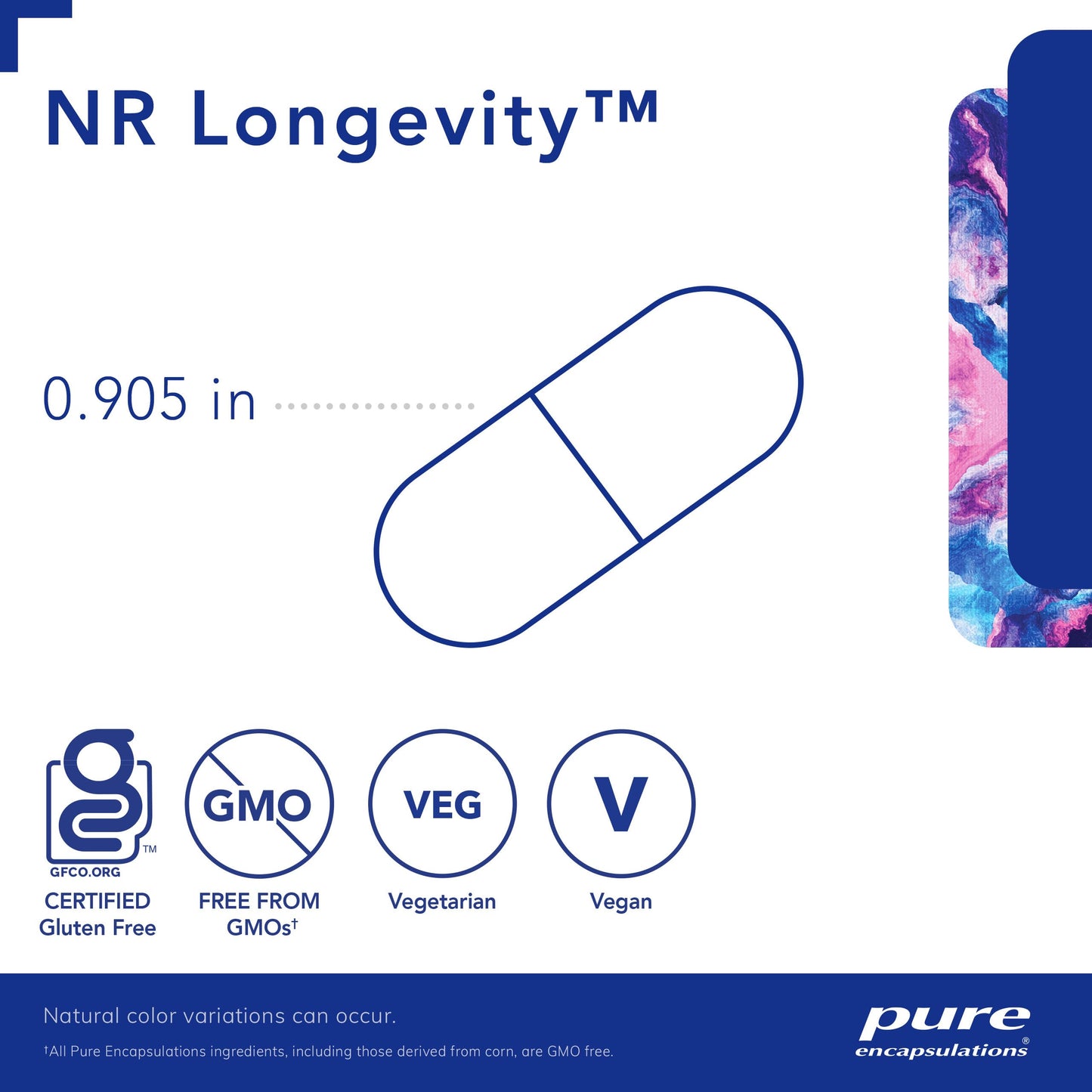Cápsulas NR Longevity con NIAGEN antioxidantes