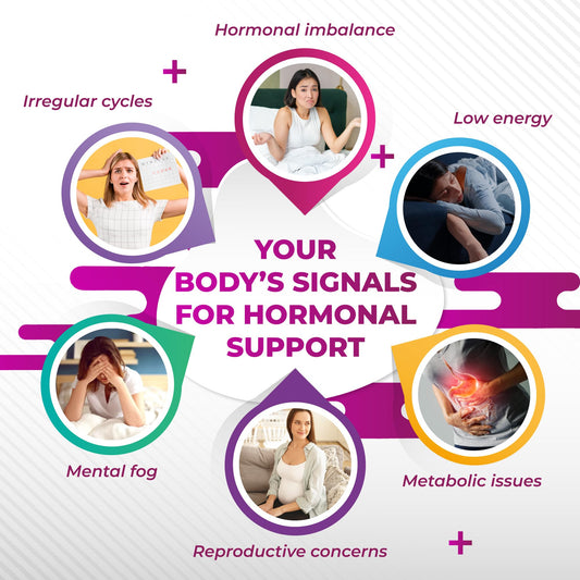 Cápsulas NURAFUSE para apoyo hormonal y metabolismo saludable