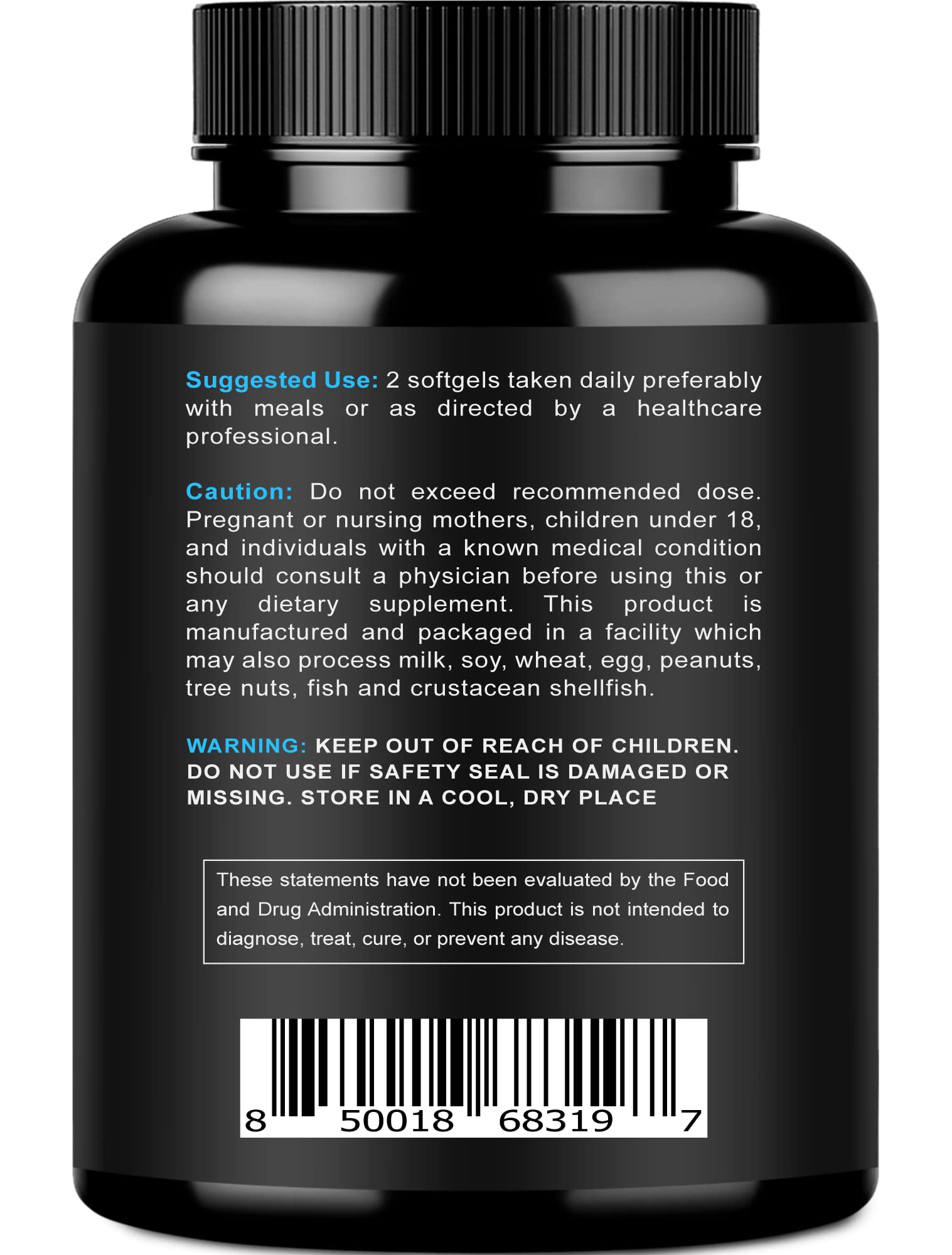 Cápsulas NURTURLY Complejo Vitaminas B y Omega 3