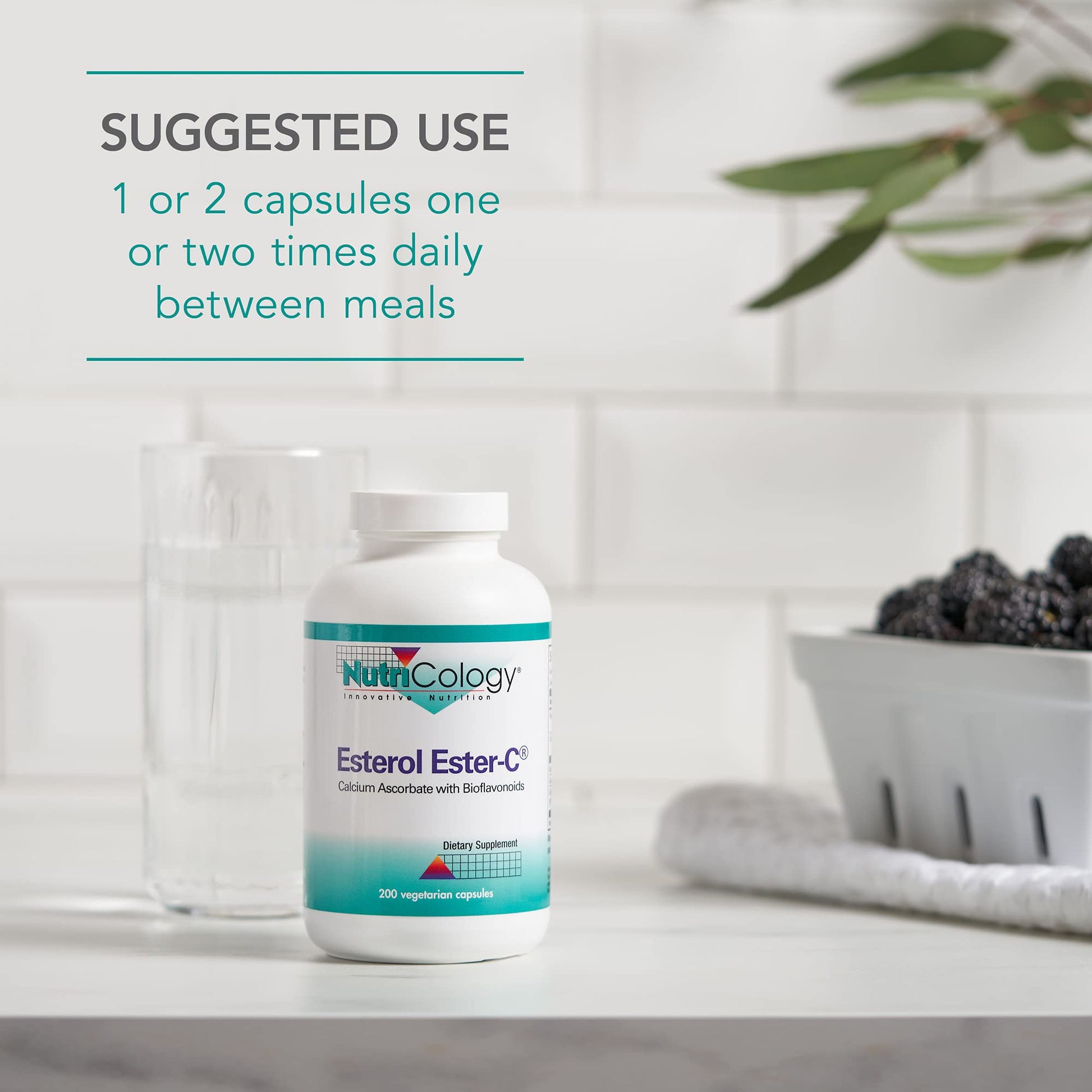 Cápsulas Nutricology Esterol tamaño