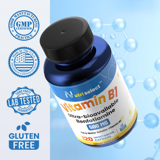 Cápsulas NUTRISELECT Benfotiamina 500mg veganas