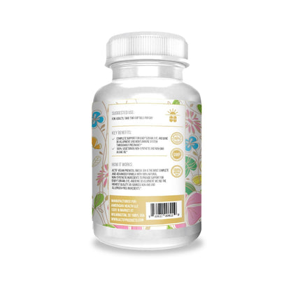 Cápsulas de omega-3 vegano para embarazo Actif alta absorción