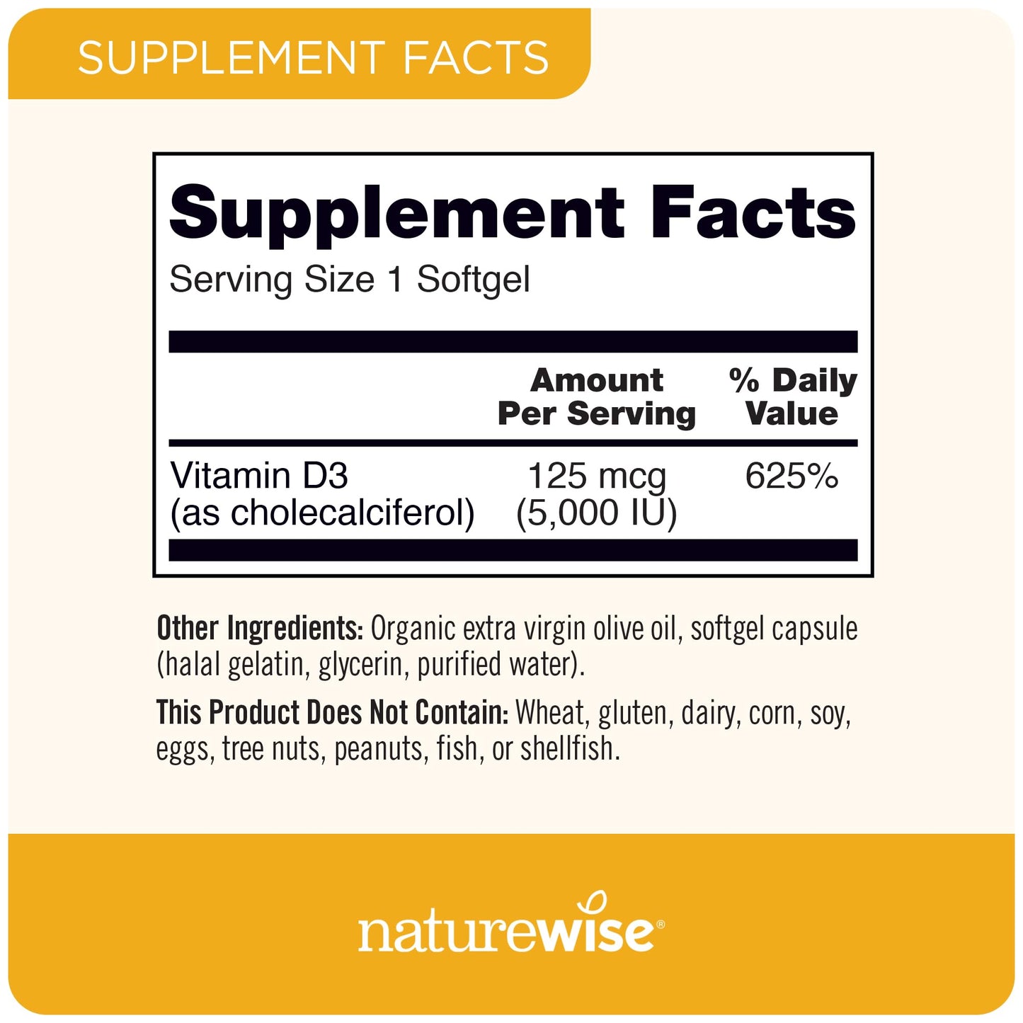 Cápsulas Omega 3 con vitamina E y D3 NatureWise alta calidad