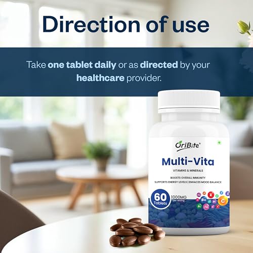 Cápsulas ORIBITE Multi-Vita para uso diario y nutrición