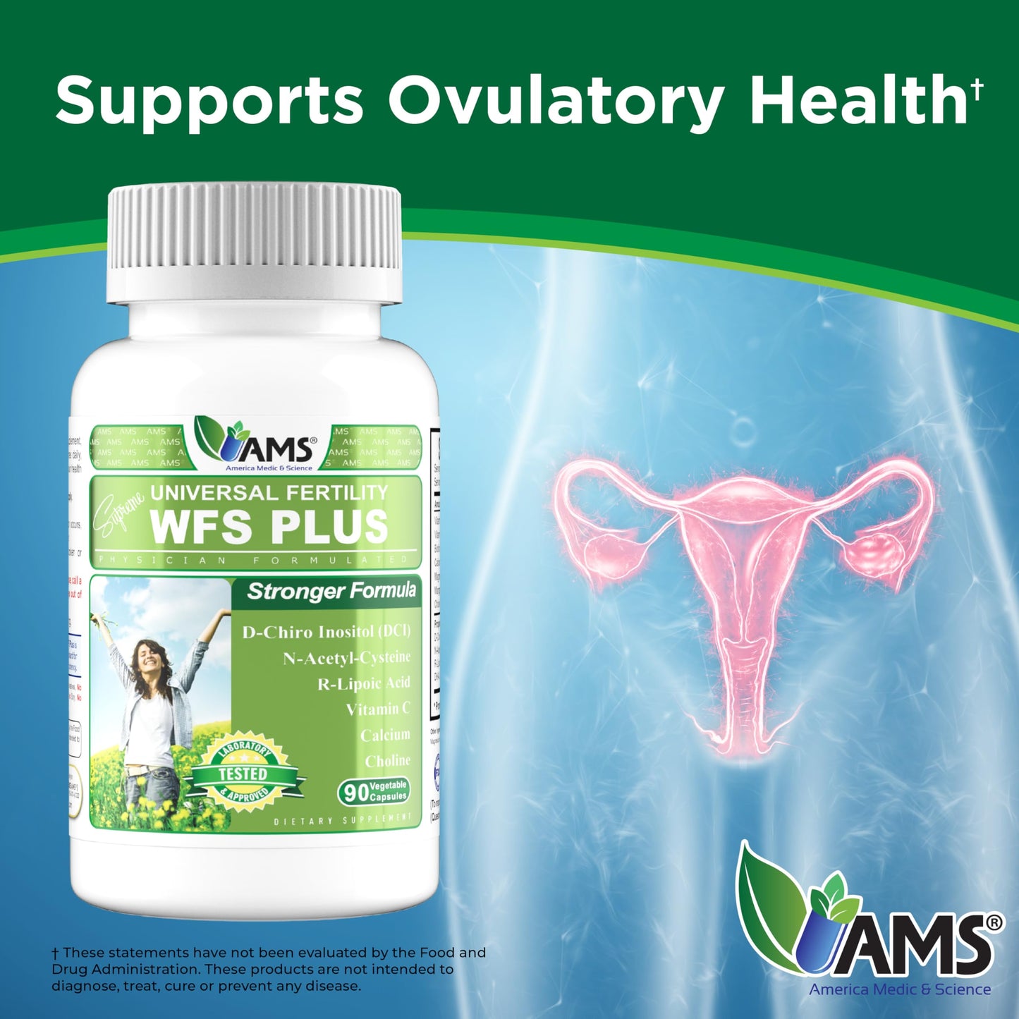 Cápsulas OVA-Max para mejorar calidad ovular y fertilidad femenina