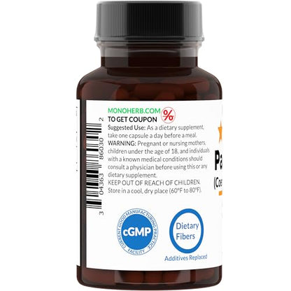 Cápsulas de Pantetina MONOHERB 300 mg para metabolismo saludable