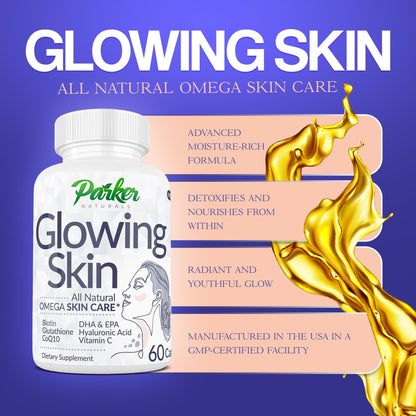 cápsulas Parker Naturals biotina glutatión