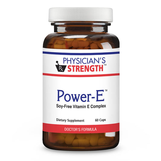 Cápsulas Power-E vitamina e Physician's Strength paquete