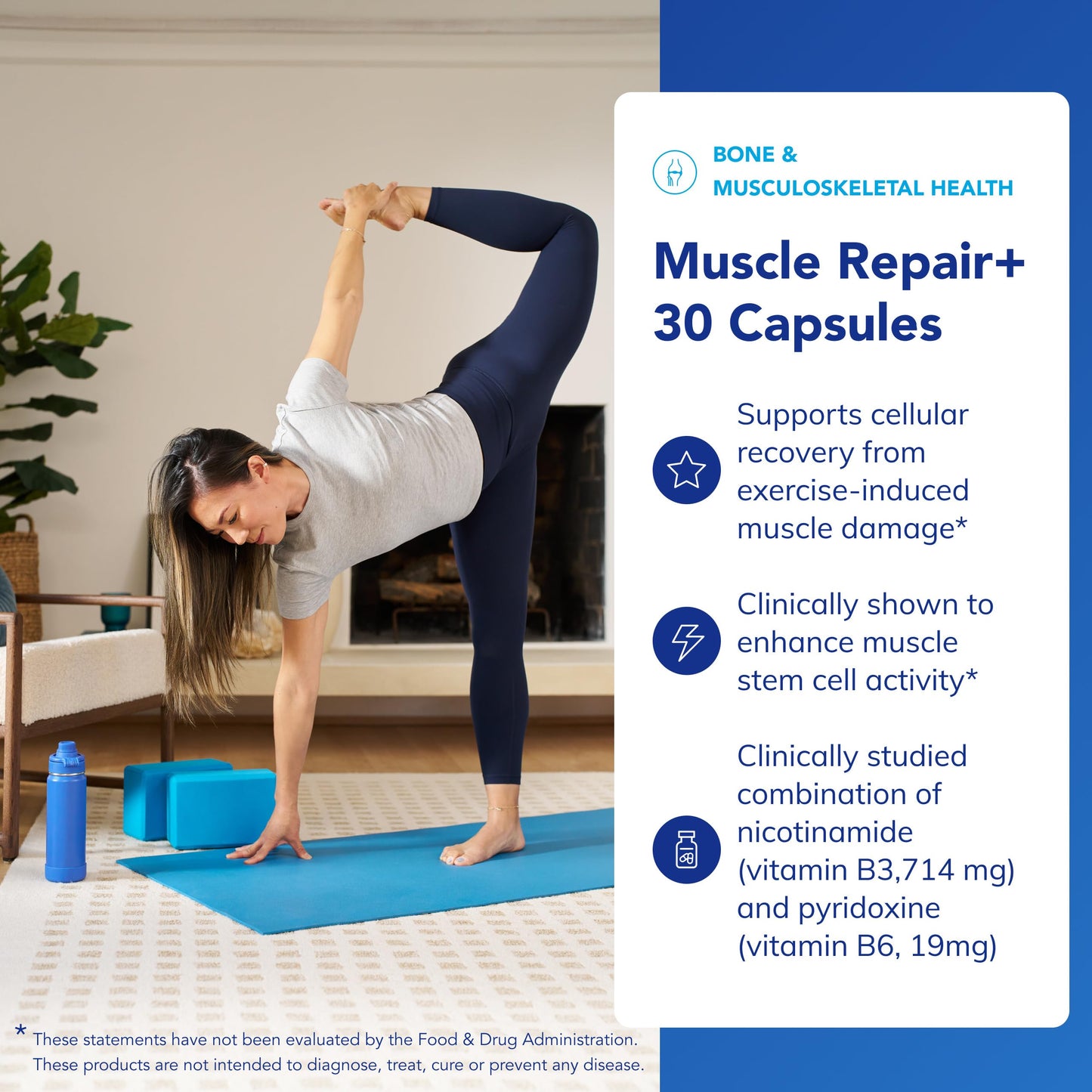 Cápsulas Pure Encapsulations Muscle Repair+