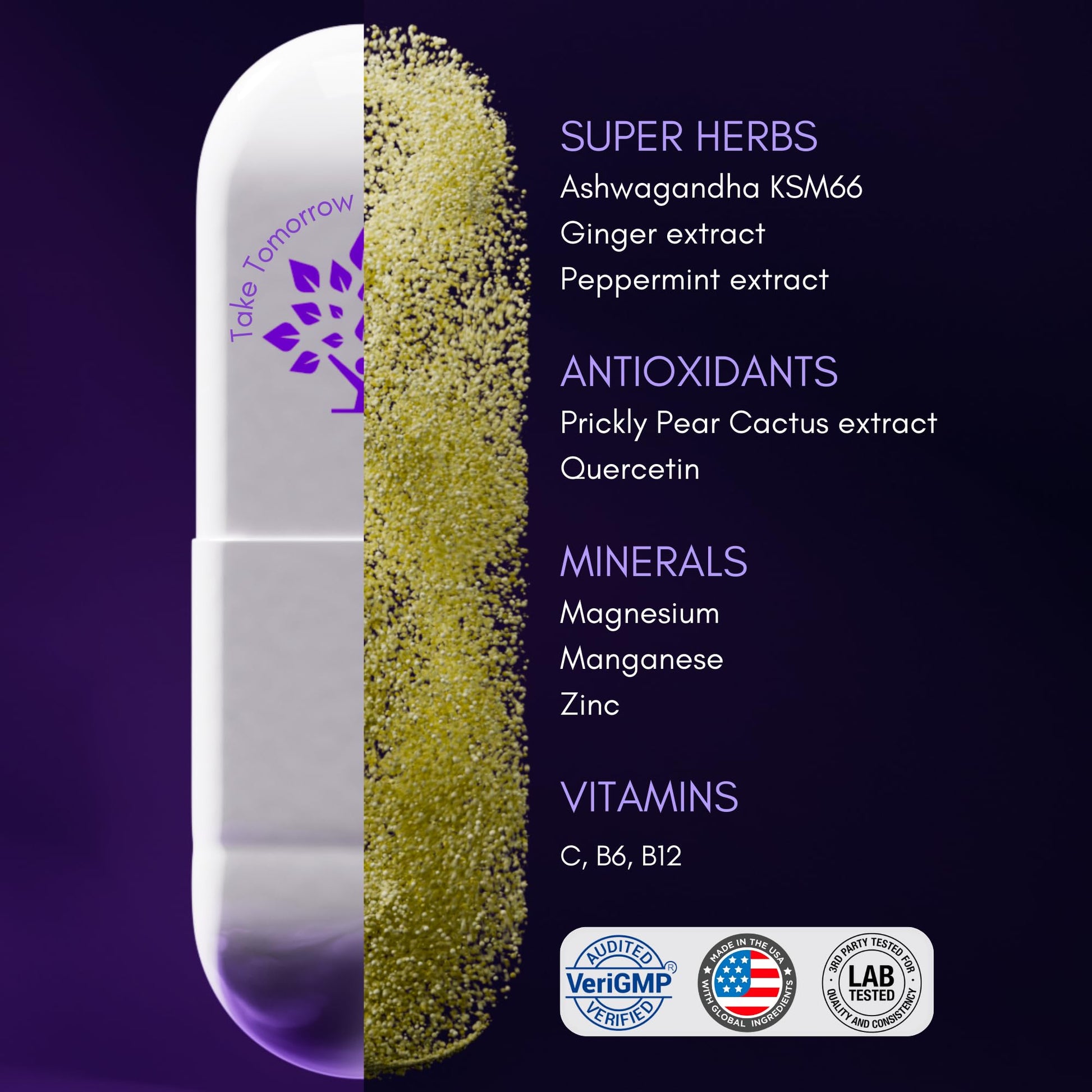 capsulas de purple tree con hierbas y minerales