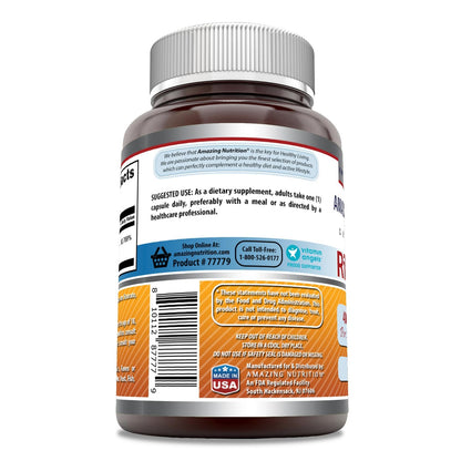 Cápsulas riboflavina 400 mg vitamina b2 no genéticamente modificado