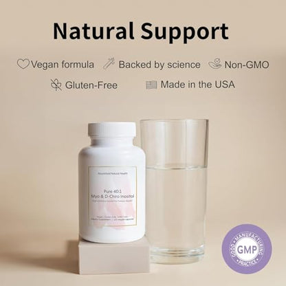 Cápsulas para salud femenina Nourished Inositol 40-1