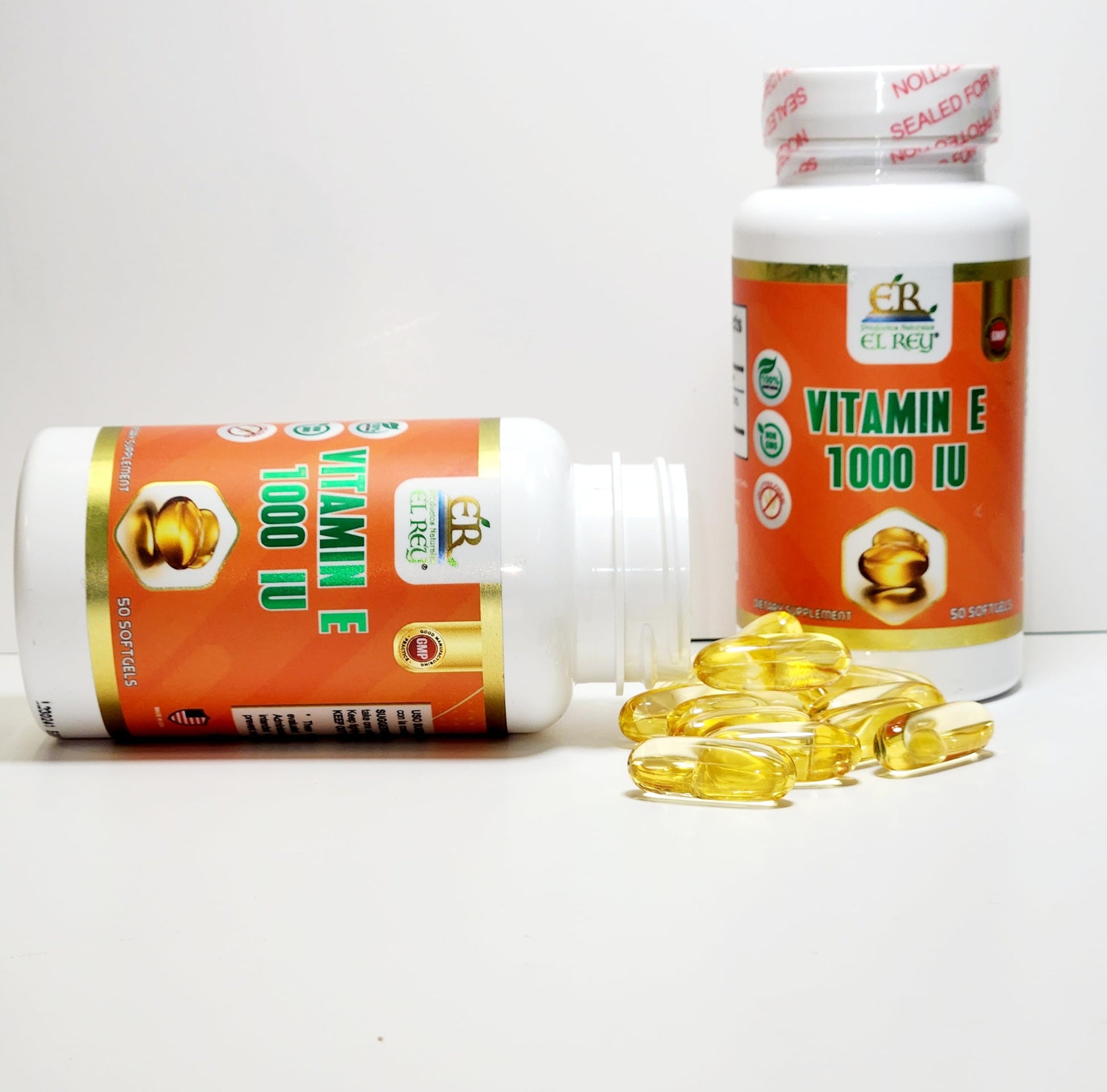 capsulas softgel de vitamina e 1000 iu el rey