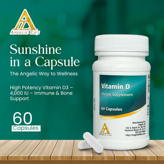 Cápsulas para soporte inmunológico y salud ósea Angelic Lift
