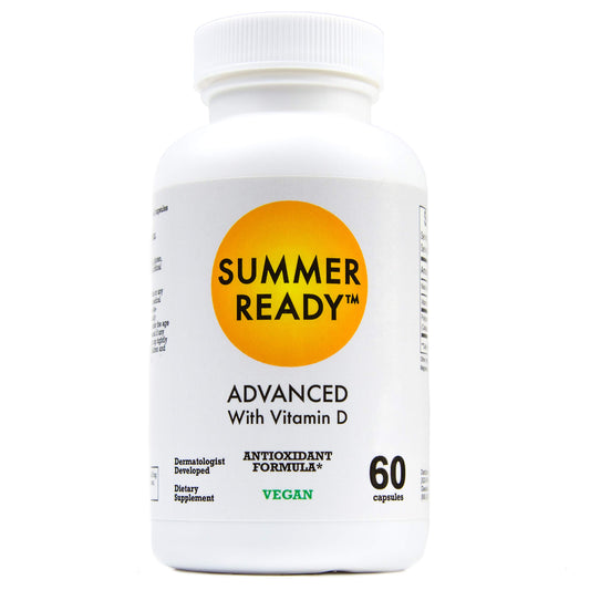 Cápsulas Summer Ready antioxidantes para cuidado de la piel