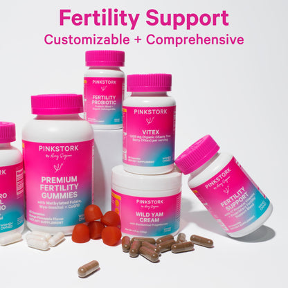 Cápsulas suplementarias Pink Stork fertilidad femenina