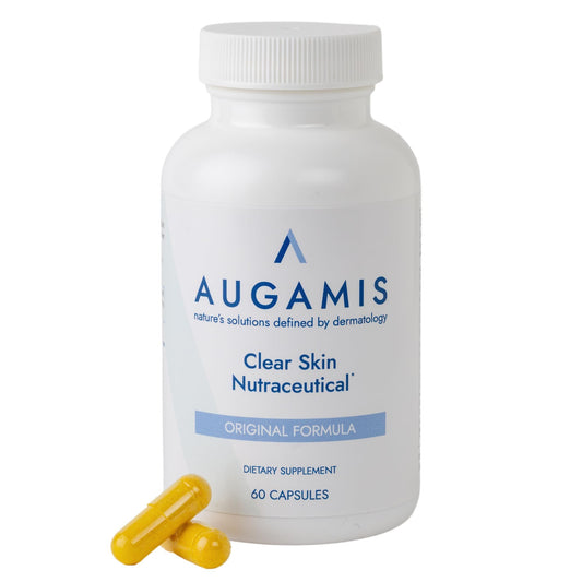 Capsulas para tratamiento de acné hormonal sin DIM Augamis