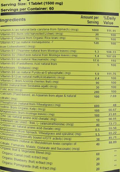 Cápsulas de Triple Ginseng Pure Nutrition