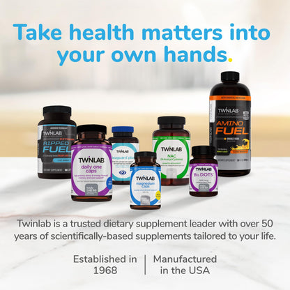 Cápsulas Twinlab para energía, vitaminas B y sistema inmunológico