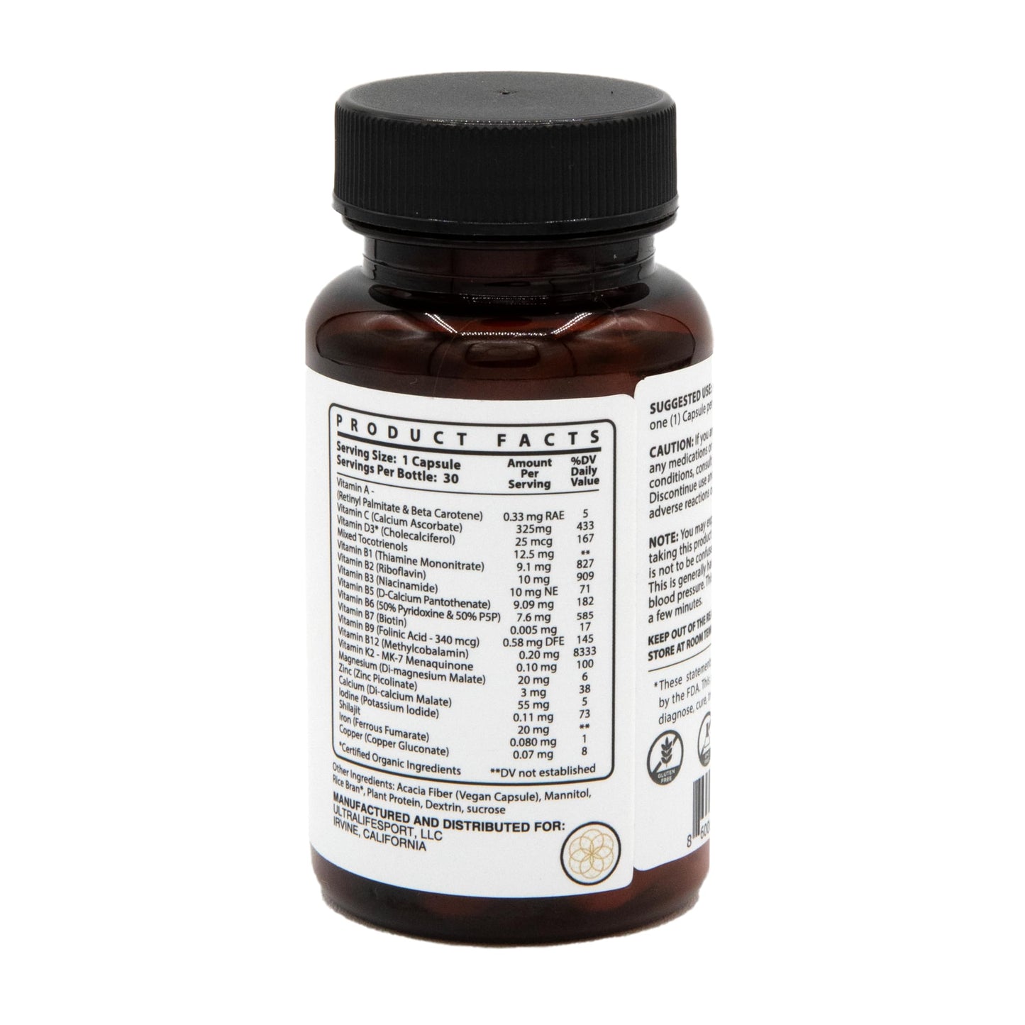 Cápsulas Ultra Life Sport VITA Woman vitaminas esenciales