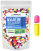 Bolsa de cápsulas vacías gelatina multicolor