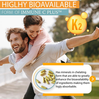 Cápsulas veganas Immune C Plus Kappa Nutrition