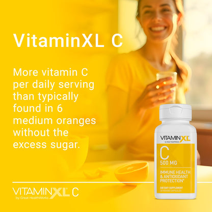 Cápsulas veganas OmegaXL con vitamina C para colágeno