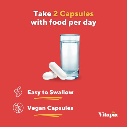 Cápsulas veganas Camu Camu Vitapia con vitamina C 20%