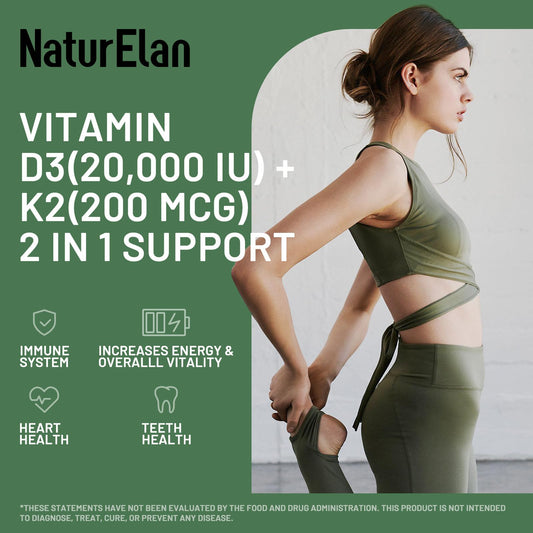 Cápsulas veganas de vitamina D3 K2 con magnesio para salud ósea