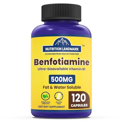 Cápsulas vegetales de benfotiamina YOYKYE 500mg