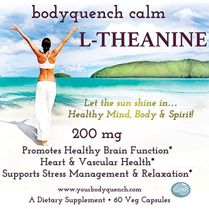 cápsulas vegetales bodyquench L-Teanina e Inositol