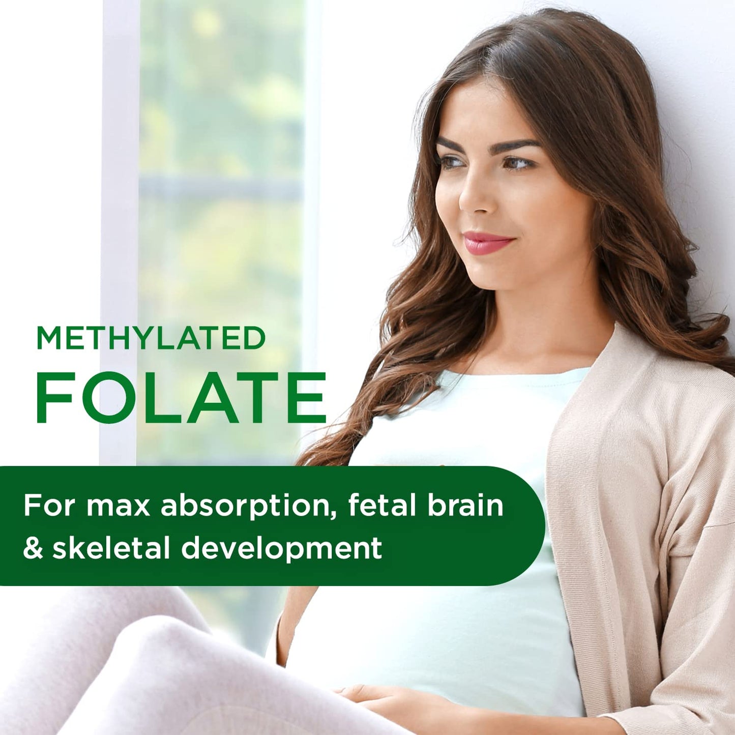 Cápsulas vegetales multivitamínico prenatal Emerald Labs