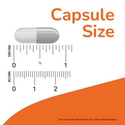 Cápsulas vegetales NOW vitamina C para sistema inmune