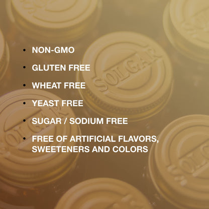 Cápsulas vegetales SOLGAR Biotina 5000 mcg 100 unidades
