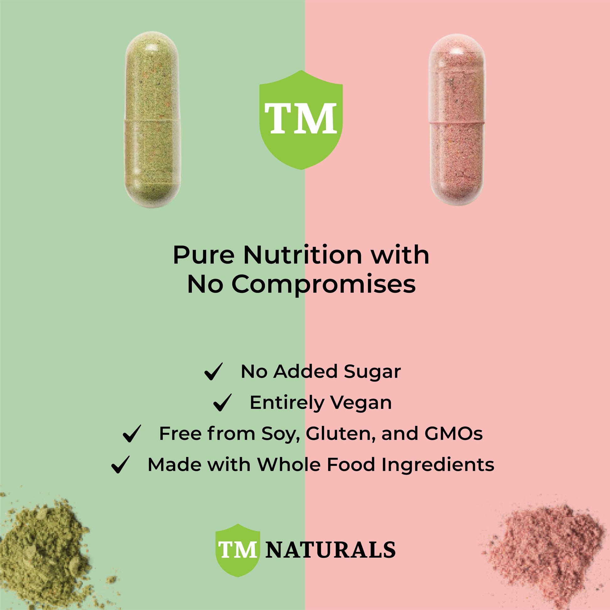 Cápsulas vegetales TM NATURALS dieta equilibrada