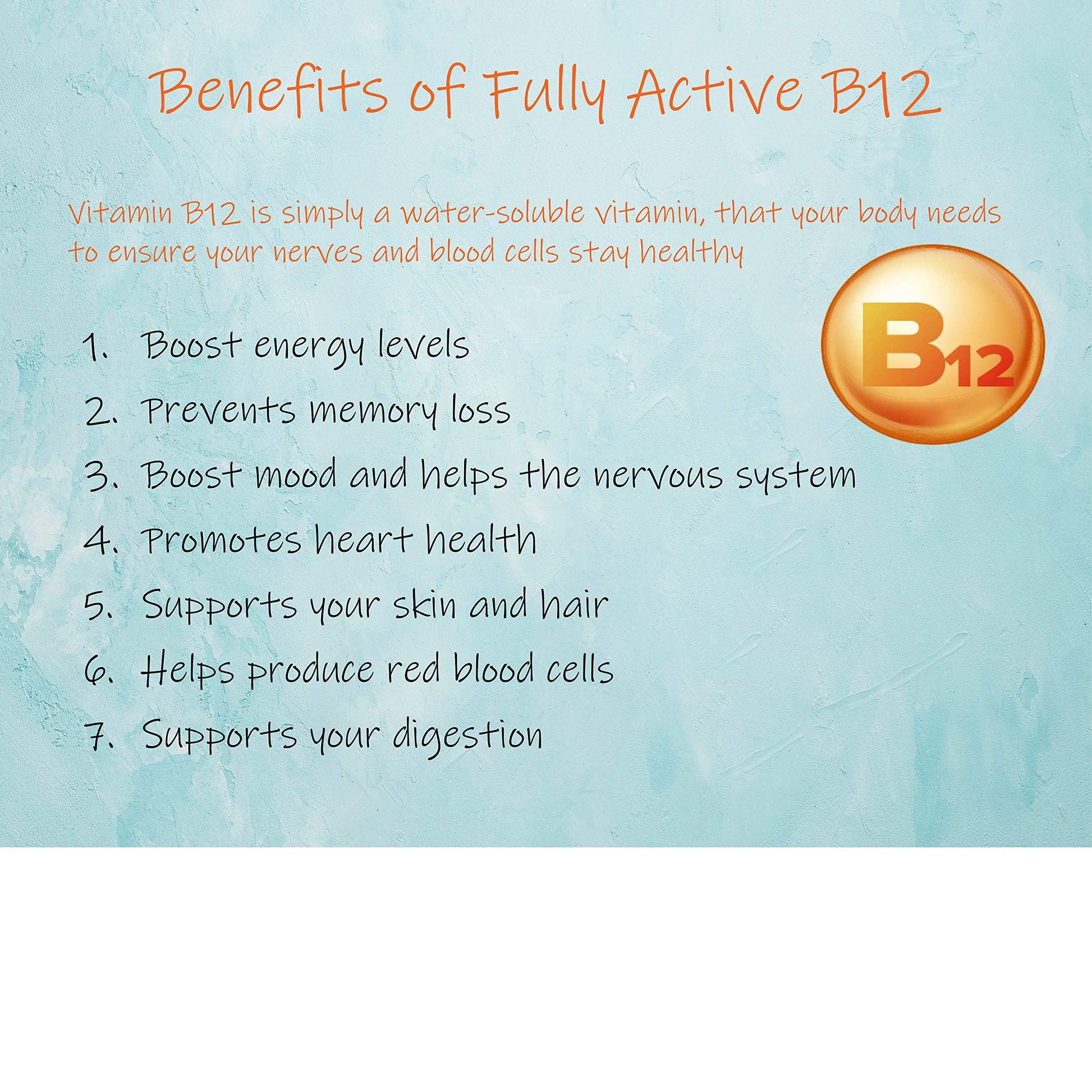 Cápsulas vegetales vitamina B12 Doctors Best 180 unidades