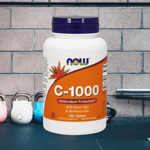 Cápsulas vegetales Vitamina C-1000 NOW Foods 100 unidades