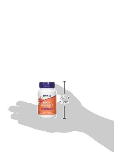 Cápsulas vegetales vitamina K-2 MK-7 100 mcg Now Foods