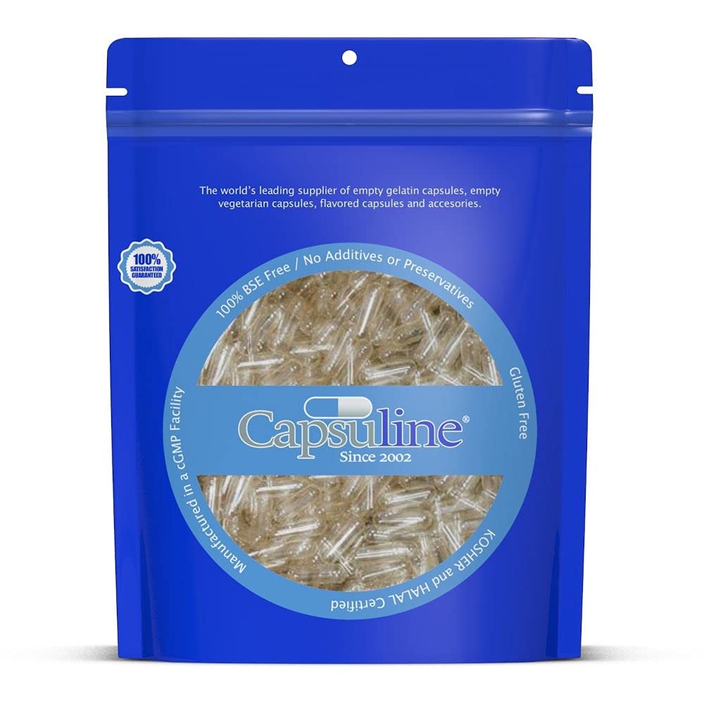 cápsulas vegetarianas capsuline claro