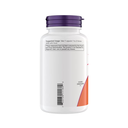 Cápsulas vegetarianas Now Supplements vitamina