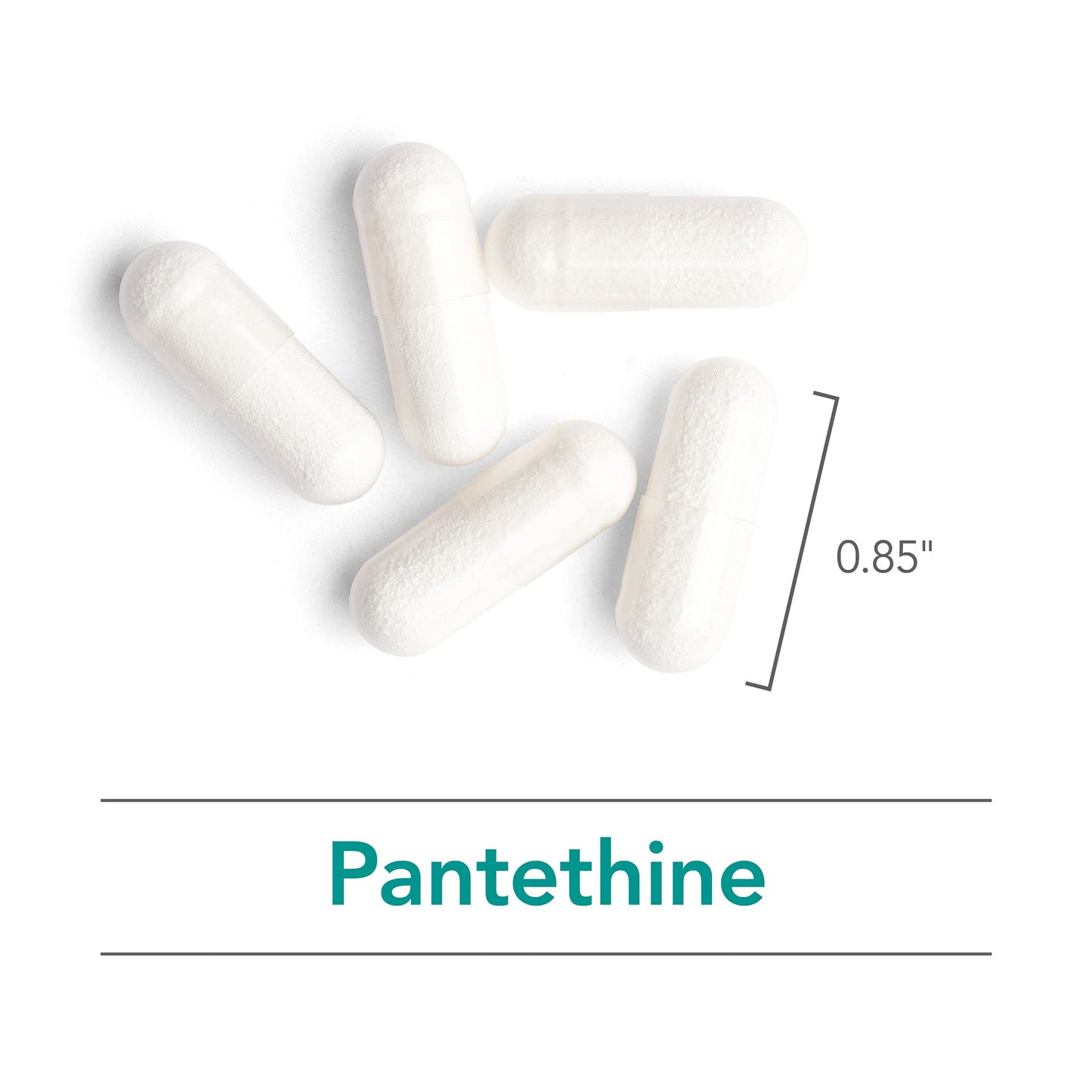 Cápsulas vegetarianas pantetina Nutricology para salud cardiovascular