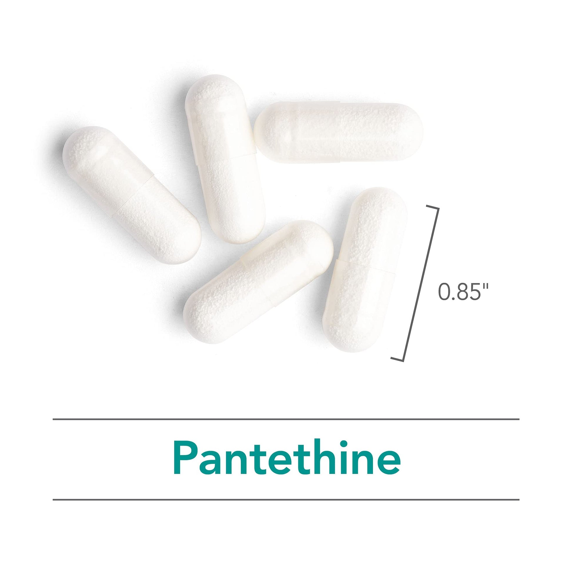 Cápsulas vegetarianas pantetina Nutricology para salud cardiovascular